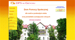 Desktop Screenshot of dps-gizycko.pl